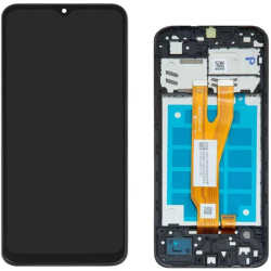 Display LCD Originale Samsung Service Pack A03 SM-A032F Con frame Blac