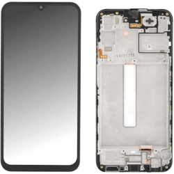 Display LCD Originale Samsung Service Pack A25 SM-A256F Con frame Blac