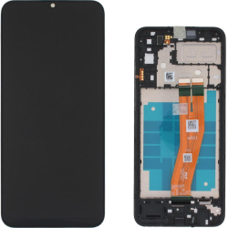 Display Service Pack Samsung A042 (Black - Con frame)
