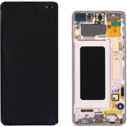 Display LCD Originale Samsung Service Pack S10+ SM-G975F Con frame Cer