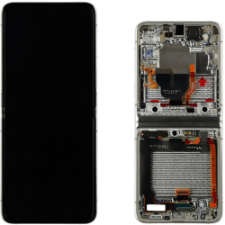 Display LCD Originale Samsung Service Pack Z Flip3 5G SM-F711B Con fra