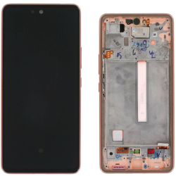 Display Service Pack Samsung A536 (Awesome Peach - Con frame)