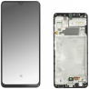Display Service Pack Samsung A325F (Black - Con frame)