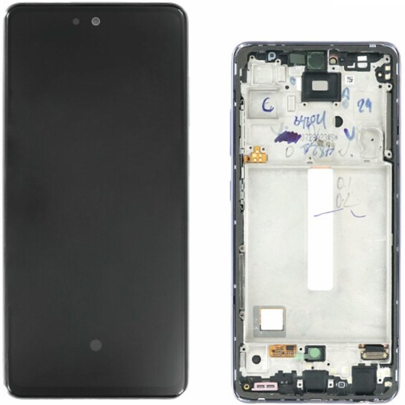 Display Service Pack Samsung A525F/A526B (Awesome Violet - Con frame -