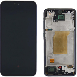 Display Service Pack Samsung A356B (Black - Con frame)