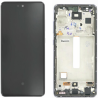 Display Service Pack Samsung A528B (Awesome Black - Con frame)